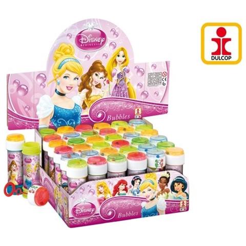 Dulcop - Tubo Bolle Di Sapone Principesse Disney, 1 Pezzo, Modelli Assortiti - Foto 2