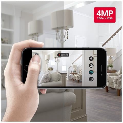 Telecamera Ip Motorizzata Per Interni Ad Alta Definizione - R4m - Foto 2