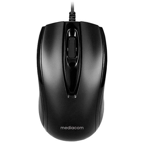 M-meb130 Mouse Optical Bx130 1.000 Dpi Cavo 1.4 Mt Black - Foto 2