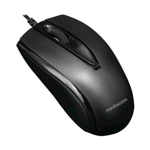 M-meb130 Mouse Optical Bx130 1.000 Dpi Cavo 1.4 Mt Black - Foto 1