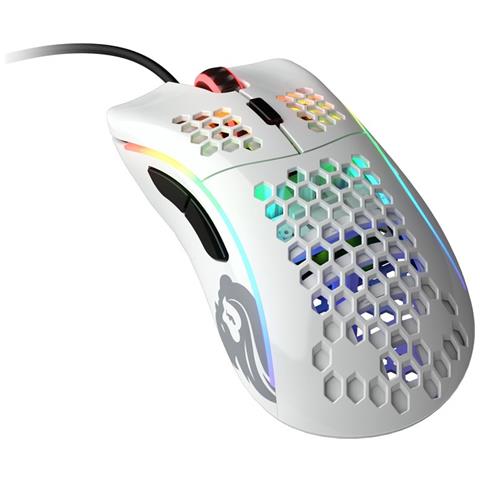 Model D Gaming Mouse - White Glossy - Foto 1