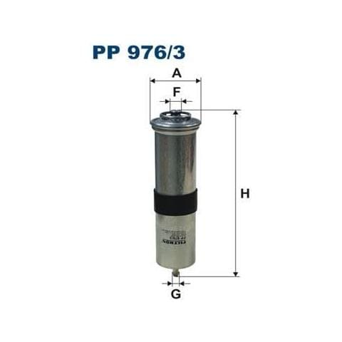 Filtro Carburante Pp976 / 3 - Foto 1