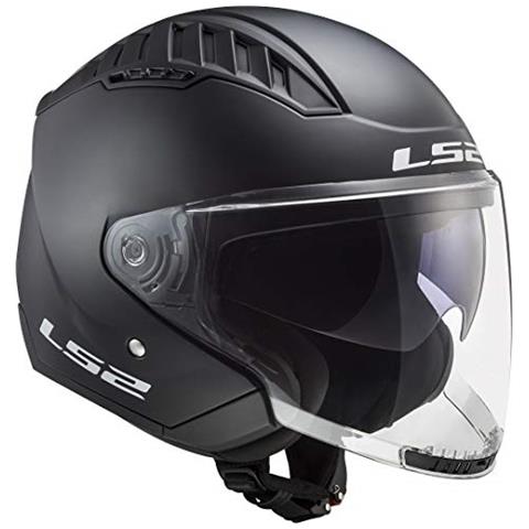 306001011xl Casco Moto Jet Of600 Copter, Unisex, Nero Opaco, Xl - Foto 5