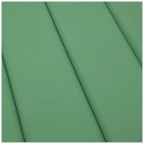 Cuscino Per Lettino Prendisole Verde 200x50x4 Cm In Tessuto - Foto 2