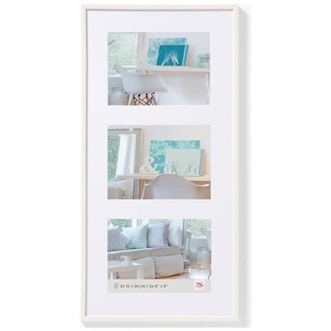 Cornice per Foto New Lifestyle 3x10x15 cm Bianca - Foto 1