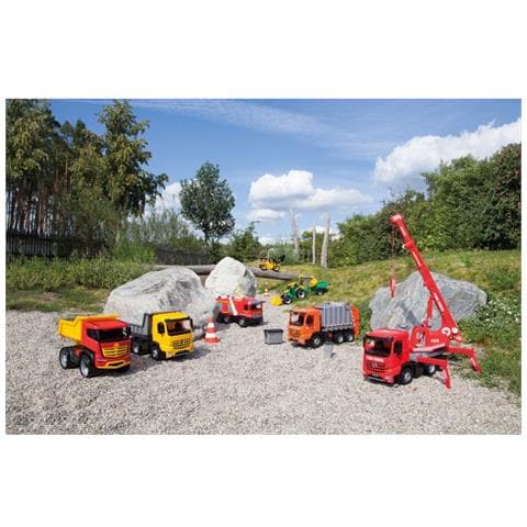 GIGA TRUCKS Tractor with front loader & excavator veicolo giocattolo - Foto 2