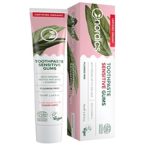 Dentifricio Bio Gengive Sensibili Vegano 75 Ml Bianco - Foto 1