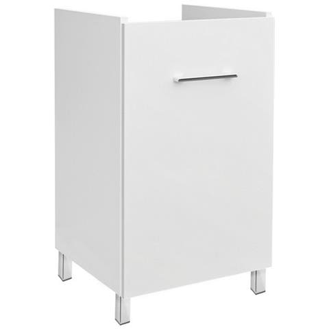 Mobile In Nobiliato Per Lavatoio In Ceramica Cm 45x50 - Foto 1