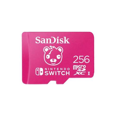 Sandisk Sdsqxao-256g-gn6zg Memoria Flash 256 Gb Microsdxc Uhs-i (nintendo Microsd Uhs I Card - 256gb Fortnite Edit. Cudd - Foto 1