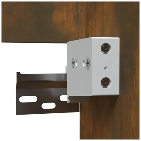 Mobile Da Bagno Con Specchio Rovere Fumo 41x38,5x48 Cm - Foto 10