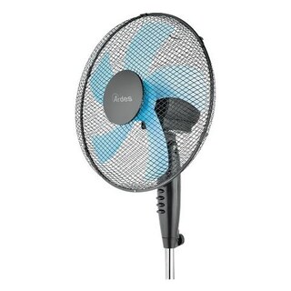 Ventilatore Da Soffitto Con Luce E Telecomando Ventilatore A Piantana Ardes STEELO 40N - 5 Pale, 3 Velocità, Oscillante - Altezza 100-120 Cm Ventilatore Oscillante 40cm