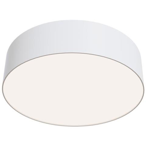 Plafoniera Moderna Zon Alluminio Bianco 26w - Foto 1
