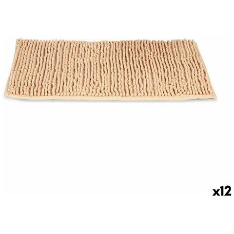 Tappeto Da Bagno Crema 60 X 40 X 2 Cm (12 Unità) - Foto 1