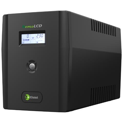 Elsist NemoLCD 160 Gruppo di Continuità (UPS) A Linea Interattiva 1,6 kVA 600 W 4 Prese AC - Foto 1