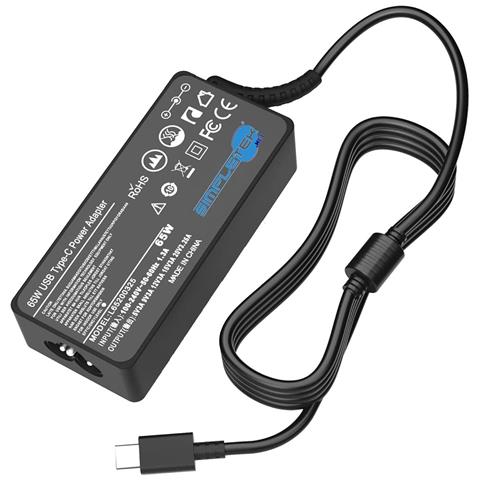 Alimentatore Caricatore 65w Usb-c Type-c 5v 9v 15v 20v Smartphone Tablet - Foto 1