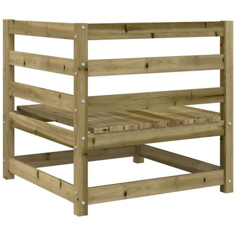 Set Divani da Giardino 5 pz in Legno Impregnato di Pino - Foto 2