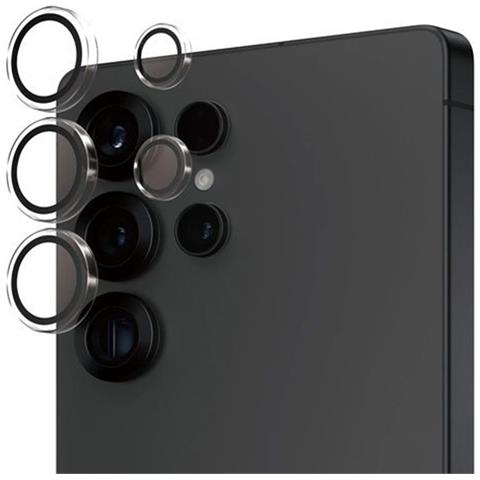 Protezione Dell'obiettivo Della Fotocamera Per Galaxy S25 Ultra Antiurto, Trasparente - Foto 2