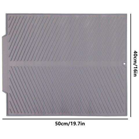 Tappetino Per Scolapiatti In Silicone - Resistente Al Calore E Pieghevole  L - Foto 1