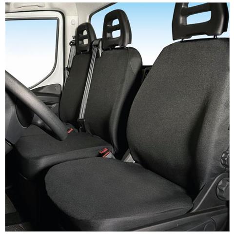 Coprisedili Per Furgoni Tg. Sp32 Seduta Divisa Tess. Poliestere Nero - Foto 1