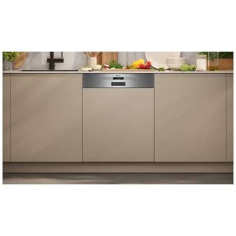 Lavastoviglie S145ECS01E da Incasso a Scomparsa Parziale Capacità 14 Coperti Classe B Colore Inox - Foto 8
