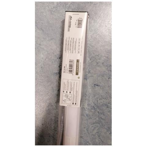 Roll-up - Tenda A Rullo Filtrante Traslucida Colore Bianco Neve - 80x180cm - Foto 2