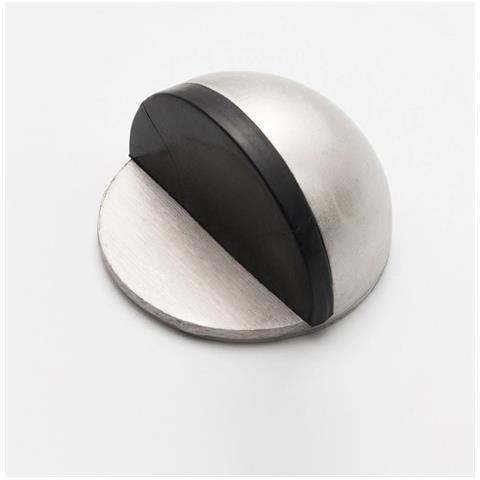 Fermaporta A Cupola Tartaruga Senza Fori Silver - Foto 1