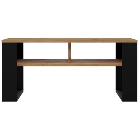 MODERN 2P ART CZ tavolino da caffè, comodino e consolle da soggiorno Tavolo da caffè Forma rettangolare 2 gamba /gambe - Foto 4