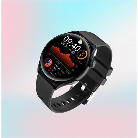 Smartwatch Mx16: Display Hd Da 1,43"", Chiamate Bluetooth Black - Foto 3