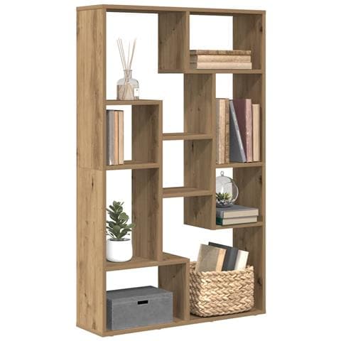 Libreria Rovere Artigianale 72x20x120 cm in Truciolato - Foto 2