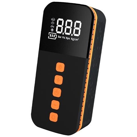 Gonfiatore Smart Per Pneumatici Auto - Display Digitale, Senza Fili, Multifunzione - Foto 2