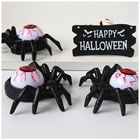 Set Di 12 Candele Led A Forma Di Ragno Decorazione Per Halloween - Foto 2