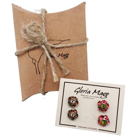 Confezione Da 10µ Orecchini Assortiti In Argento E Cristallo Sw Smtp - Foto 2