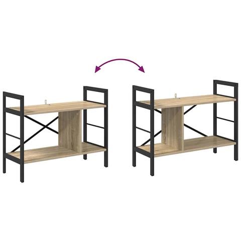 Libreria Rovere Sonoma 75 x 30 x 58,5 cm Legno multistrato - Foto 9