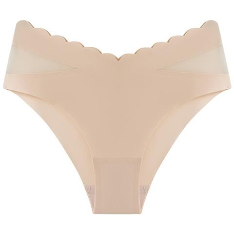 Confezione Da 6 Slip Senza Cuciture: Traspiranti, Cavallo In Cotone, Mutandine A Vita Media Per Ragazze Xl - Foto 7