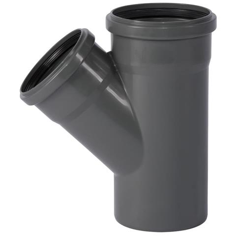Raccordo A Y 125 Mm 45°  Tubo Scarico Domestico - Foto 1