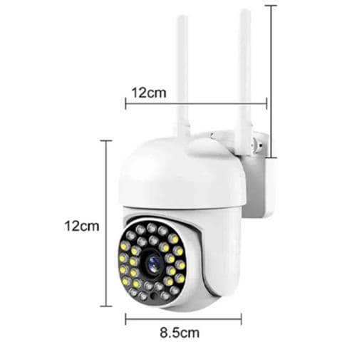 Telecamera Di Sicurezza Interna - Telecamera Wifi Pan Tilt A 360° Per La Sorveglianza Domestica - Foto 2
