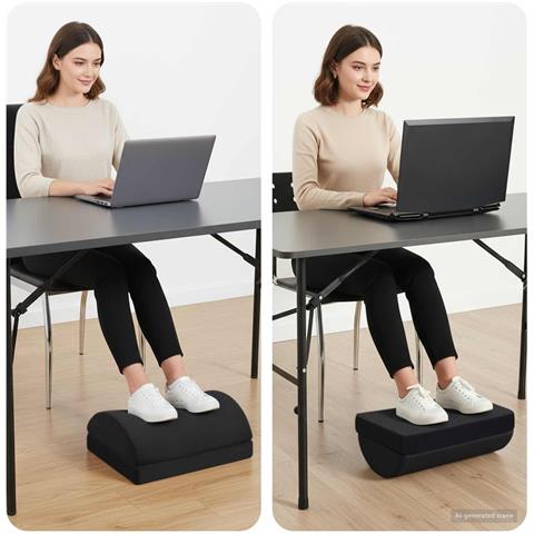 Tinta unita Nero 44 x 29 x 17 cm Schiuma PU - Foto 2