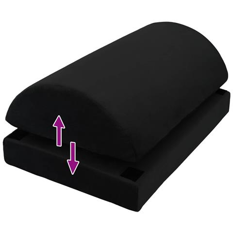 Tinta unita Nero 44 x 29 x 17 cm Schiuma PU - Foto 9