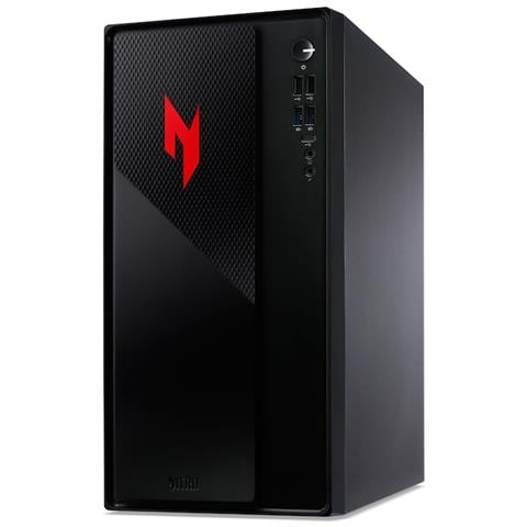 NITRO 20 N20-100-RPL Intel® Core™ i5 i5-13420H 16 GB DDR4-SDRAM 1 TB SSD NVIDIA GeForce RTX 5060 Windows 11 Home Tower PC Nero, Rosso - Foto 6