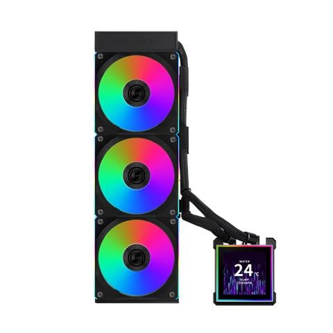 HydroShift II LCD-S 360 CL Processore Kit di raffreddamento a liquido 12 cm Nero 1 pz - Foto 1