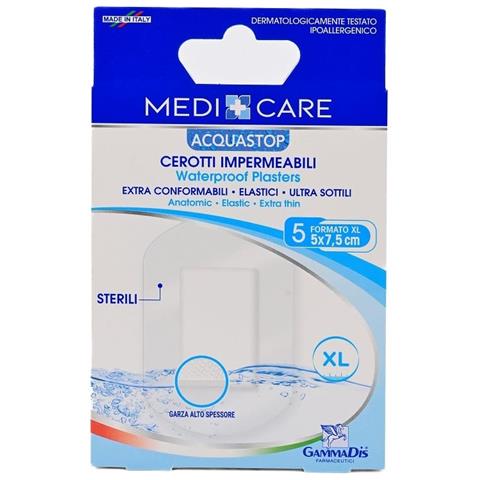 Cerotto Medicare Pu Sterili 7,5X5 5 Pezzi - Foto 1