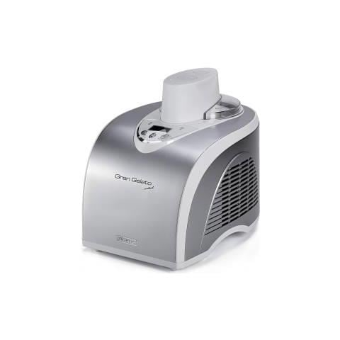693 Gran Gelato Metal Gelatiera Capacità 1 Litro Potenza 135 Watt Colore Argento - Foto 15