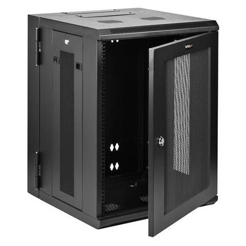 " Armadio per Server Rack Montabile a Parete 15U - Armadio a Cerniera fino a 20"" (50cm) di profondità" - Foto 2