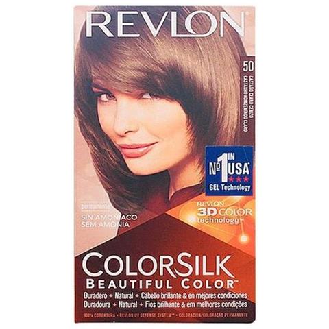 Tinta per capelli - Colorsilk Senza Ammoniaca 50 Lihgt Ash Brown - Foto 2