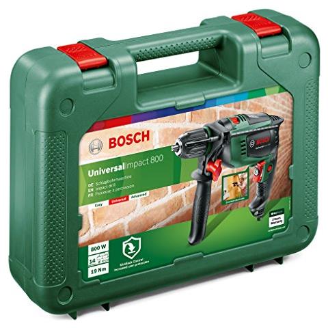 Home and Garden 603131100 Trapano Battente Universal Impact, 800 W, 230 V, Verde, 1 Pezzo - Foto 2
