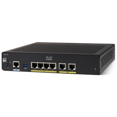 Cisco 927 Vdsl2 / Adsl2+ Over Pots And 1ge / Sfp Sec Router In - Foto 2