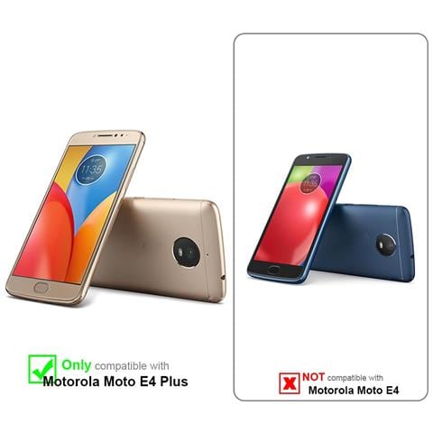 Custodia Compatibile Con Motorola Moto E4 Plus In Nero Di Notte - Coperchio Protettiva Con Chiusura Magnetica, Funzione Stand E Tasca Per Le Carte - Foto 10