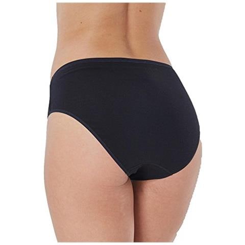 Slips Mutandine 3-pack Cotone Elementi Essenziali Di Base 36-46 - Selezione Di Colore: Color: Black | Size: Small - Foto 2