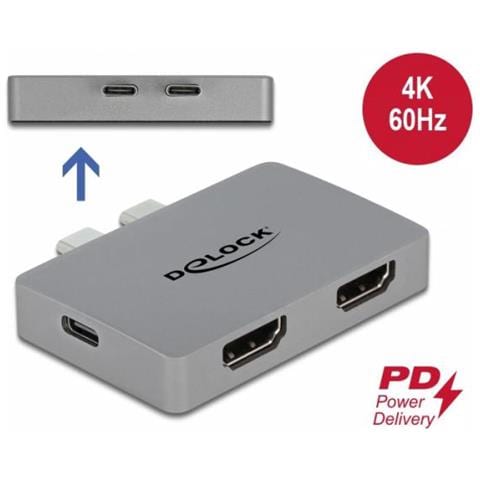 Dockingstation - Usb-c / Thunderbolt 3 - 2 X Hdmi (64123)  - Foto 2