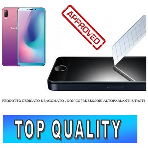 Tempered Glass Screen Protector Pellicola Vetro Temprato Samsung Galaxy A8s - Foto 1